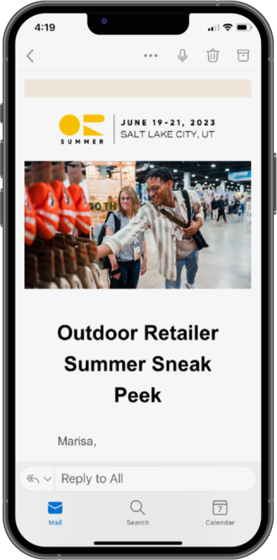 Outdoor Sports Retail Expo, Conference, Experience